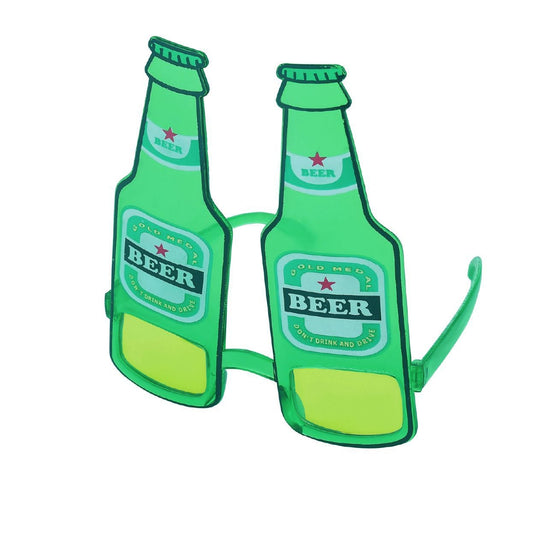 Gafas de Fiesta Botella de Cerveza 13,4 x 15 cm