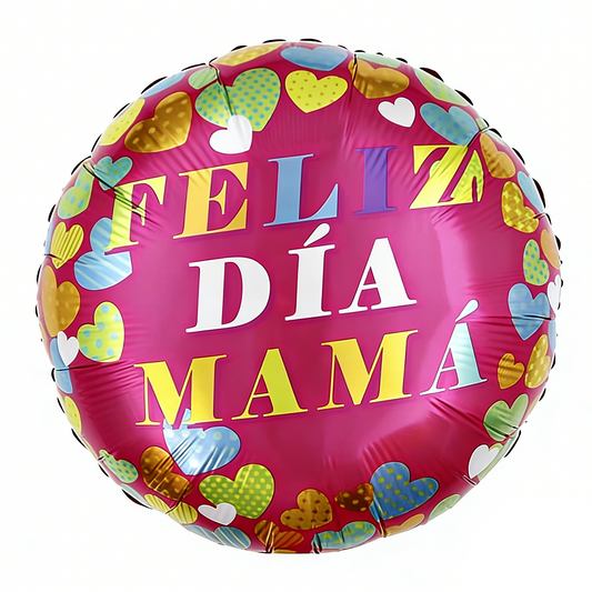 Globo Foil Feliz Día Mama 45Cm/18In