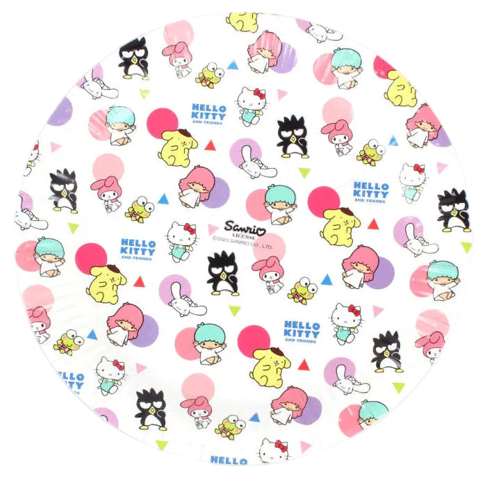 Platos Hello Kitty and Friends 23cm 6uds
