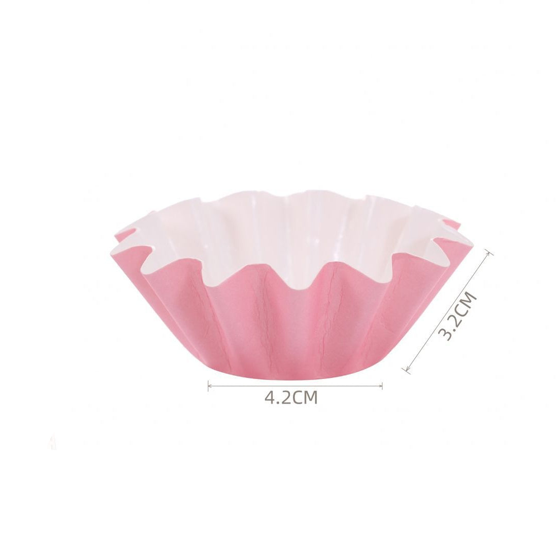 Cápsulas para Cupcakes Tulipa Bordes Ondulados 4,2 x 3,2 cm 12 uds