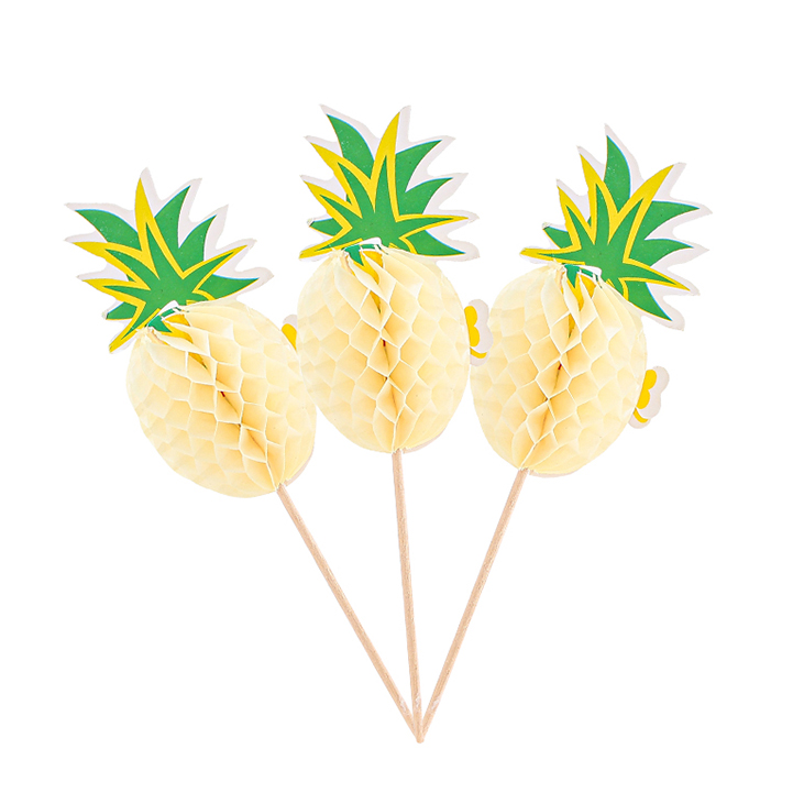 Palitos Cóctel Piña 6 uds