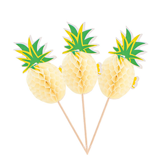 Palitos Cóctel Piña 6 uds