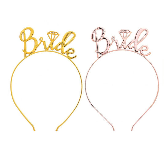 Diadema Bride Metalizada 17 cm