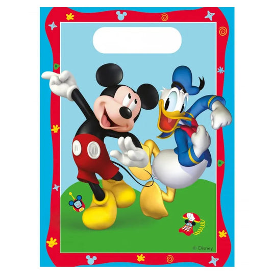 Bolsas MICKEY ROCK THE HOUSE  6uds