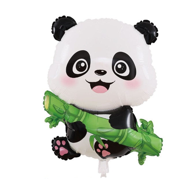 Globo Foil Panda con Bambú 50,5×74,5 cm