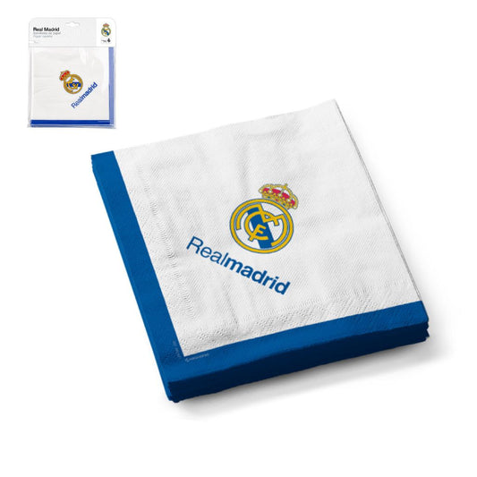 Servilletas Real Madrid Master 33 x 33 cm 12 uds