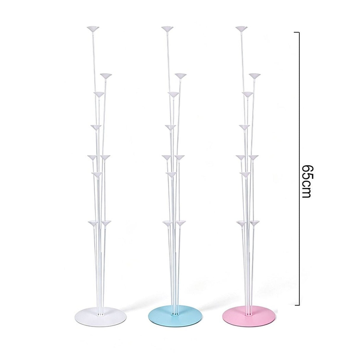 Soporte para Globos de Mesa 65 cm 9 piezas