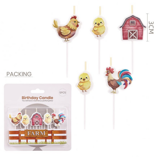 Vela Con Aroma A Pollo De Granja