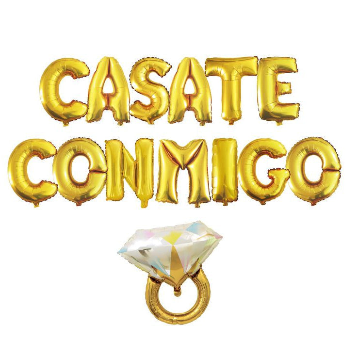Set Globos Cásate 14 uds