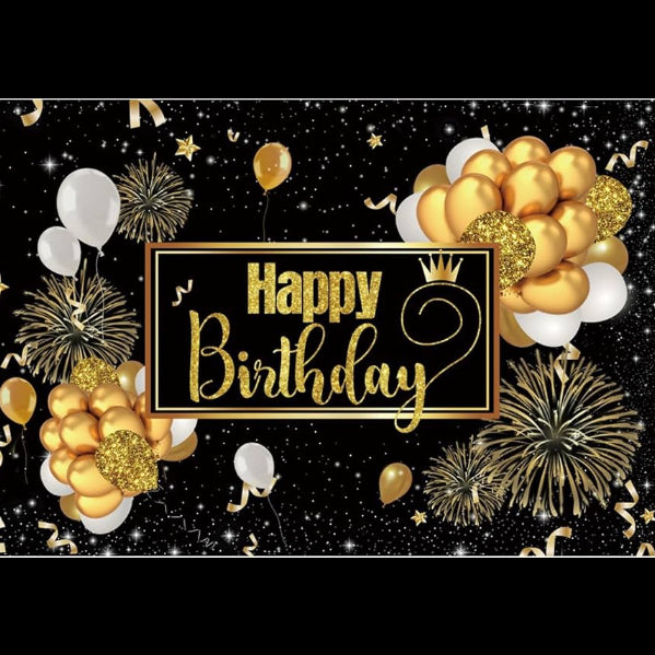 PANCARTA HAPPY BIRTHDAY TELA 100*150CM