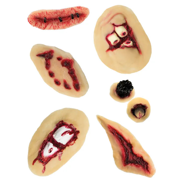 Heridas de Látex Adhesivas 6 Diseños