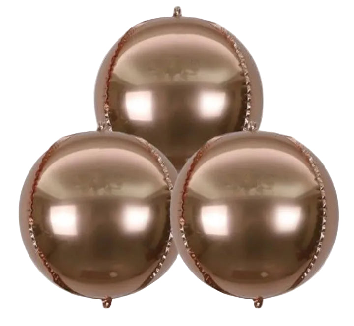 Globo Foil 4D redondo 24cm 3uds