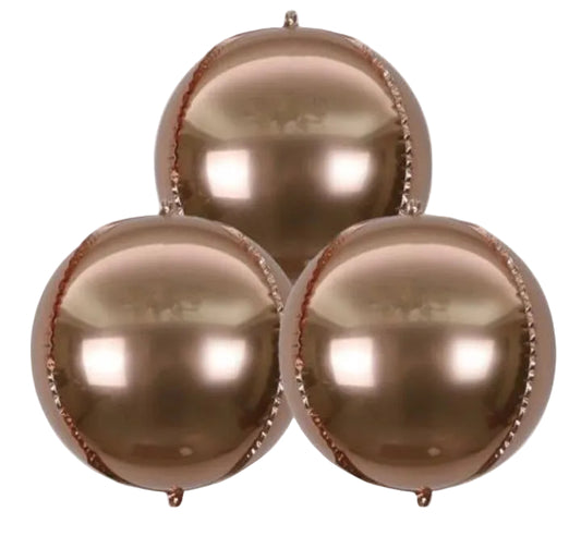 Globo Foil 4D redondo 24cm 3uds