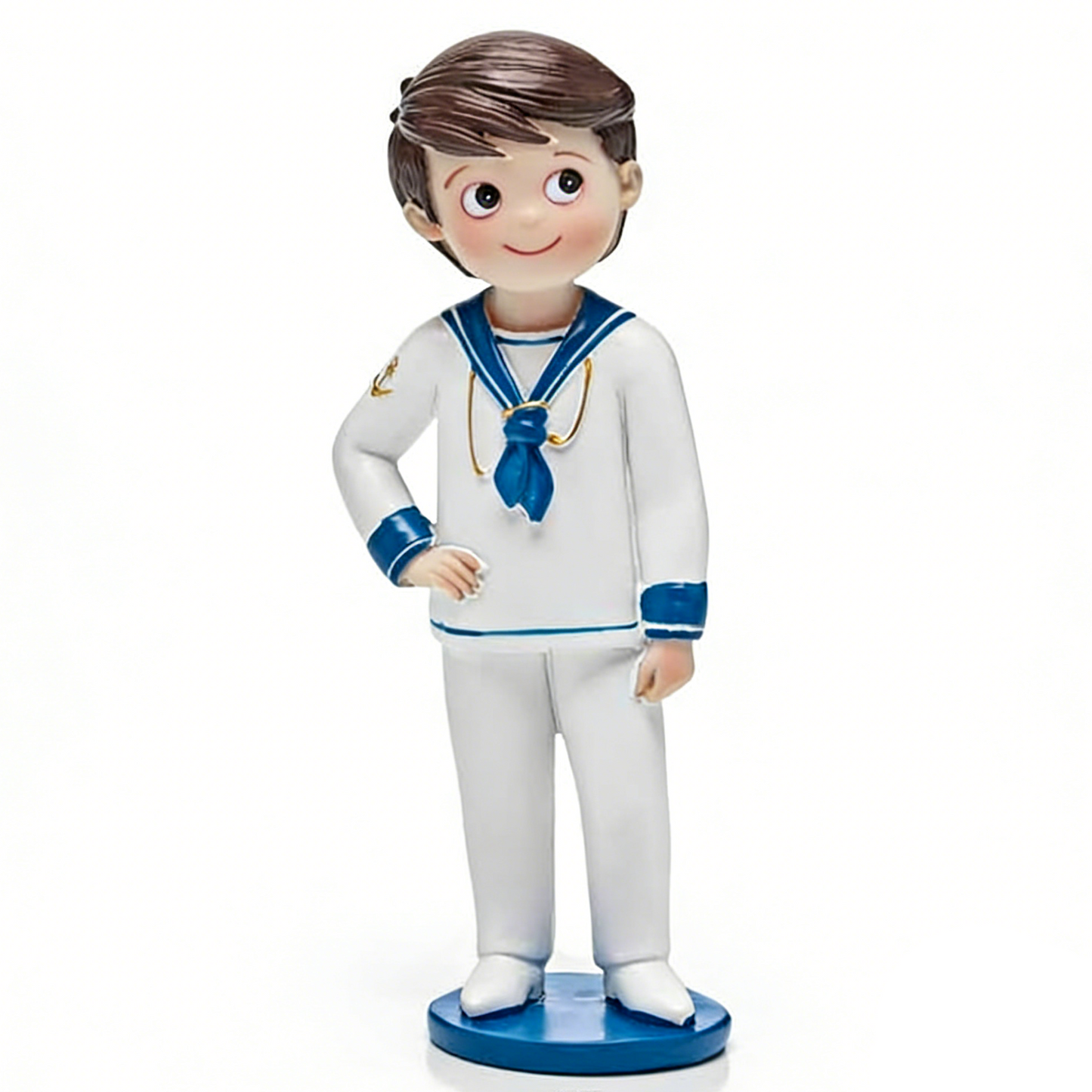 Figura Tarta Niño Comunión Marinero 17 cm