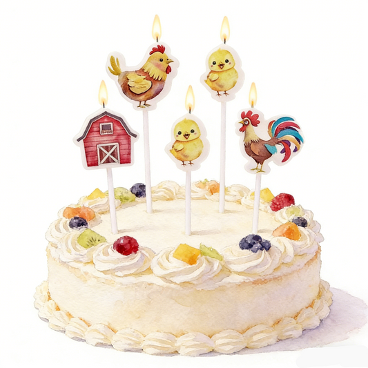 Vela Con Aroma A Pollo De Granja