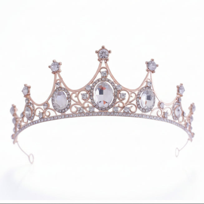 Corona de Diamantes de Imitación de Cristal