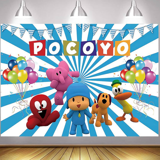 PANCARTA  POCOYO  TELA 100*150CM