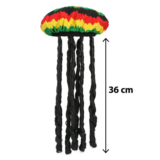 Sombrero Jamaica con Rastas