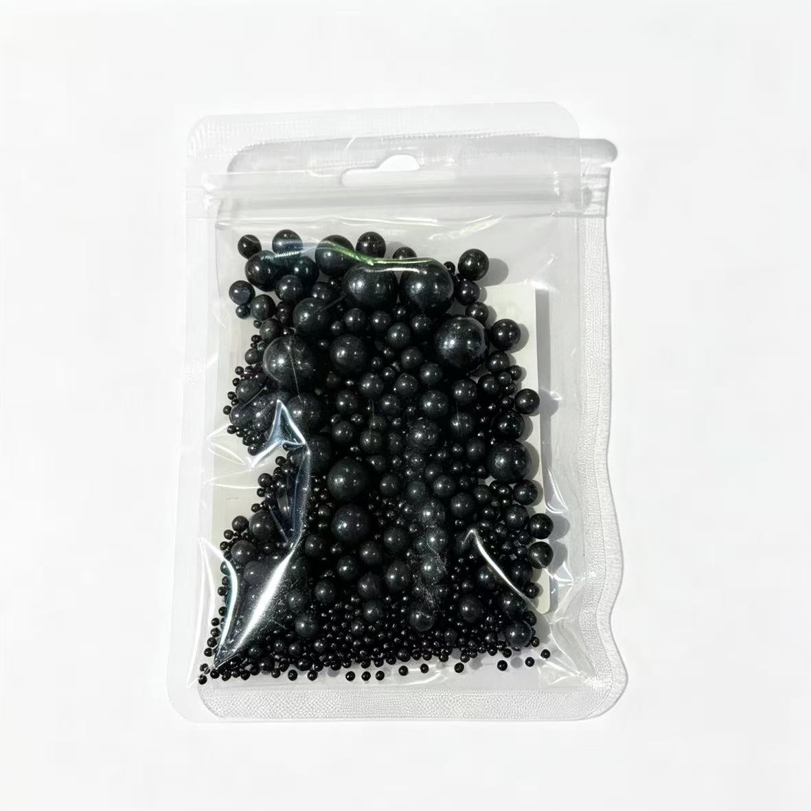 Perlas de azúcar negras mixtas para decorar tartas 50g