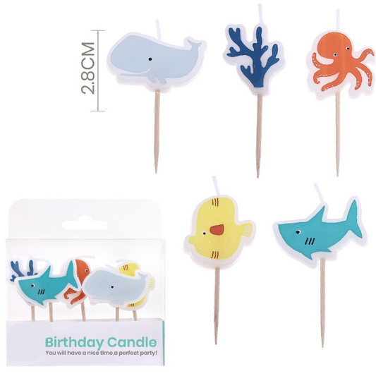 Vela Animales Marinos