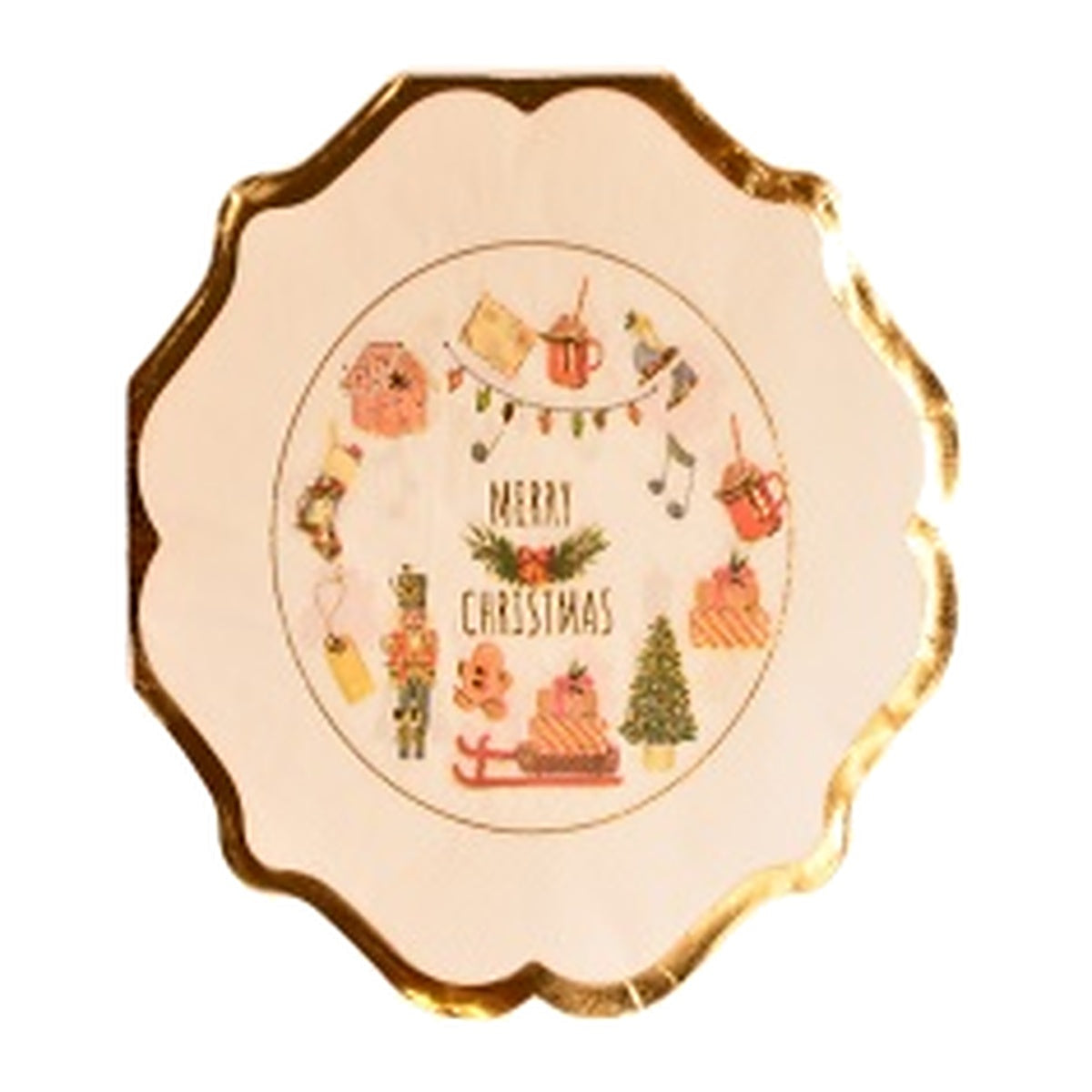 Servilletas de Papel Cascanueces Merry Christmas 33 x 33 cm 10 uds