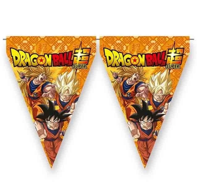 Banderín Papel Dragon Ball 3m