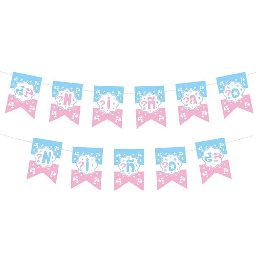 Banderín Gender Reveal 3 m