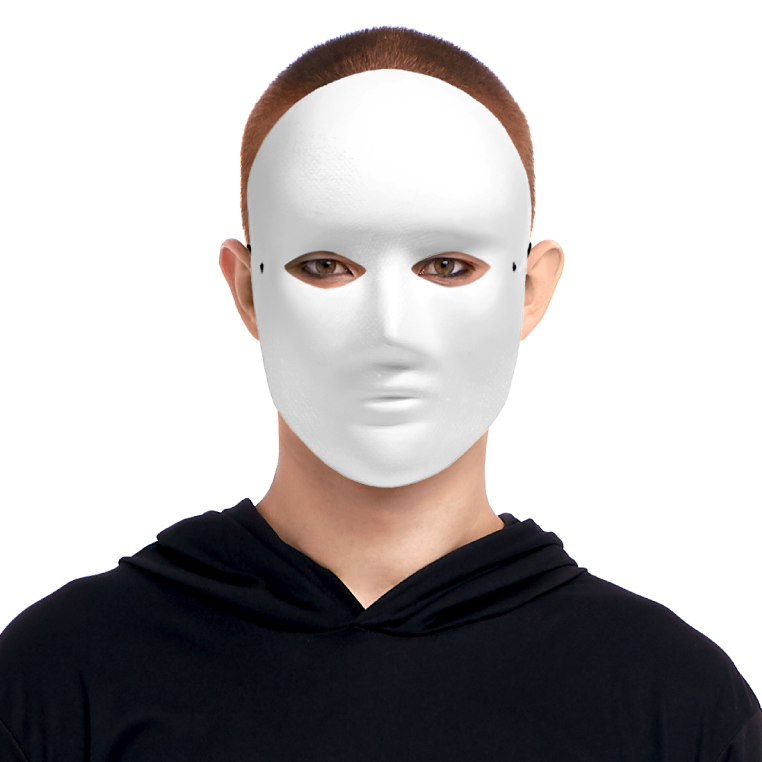 Máscara de Papel Hombre