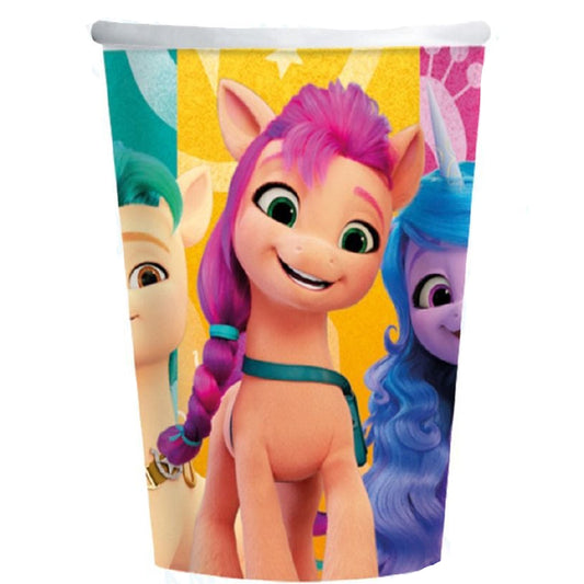 Vasos de papel My Little Pony 8 uds