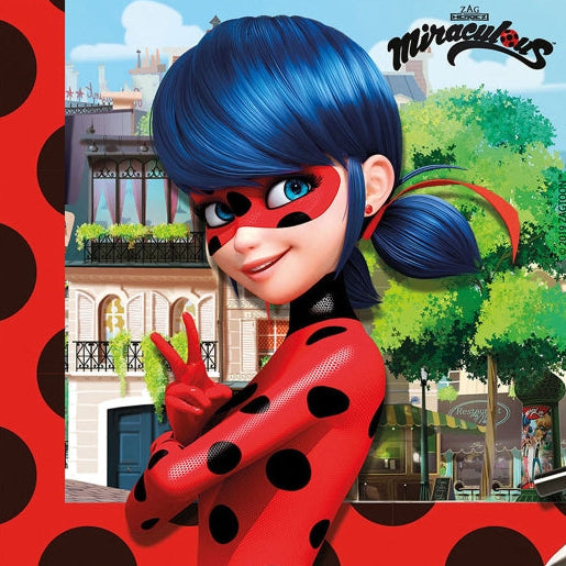 Servilletas LADYBUG 33x33cm 20uds