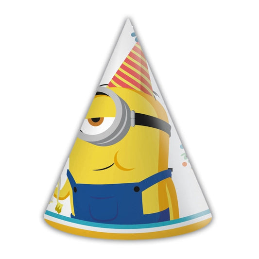 Sombreros Minions Pack 6 uds