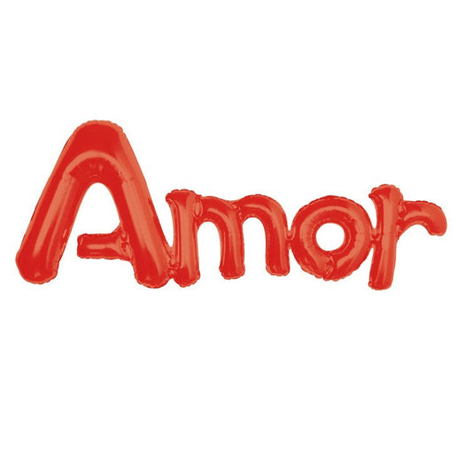 Globo Foil Amor Rojo 61 x 89 cm