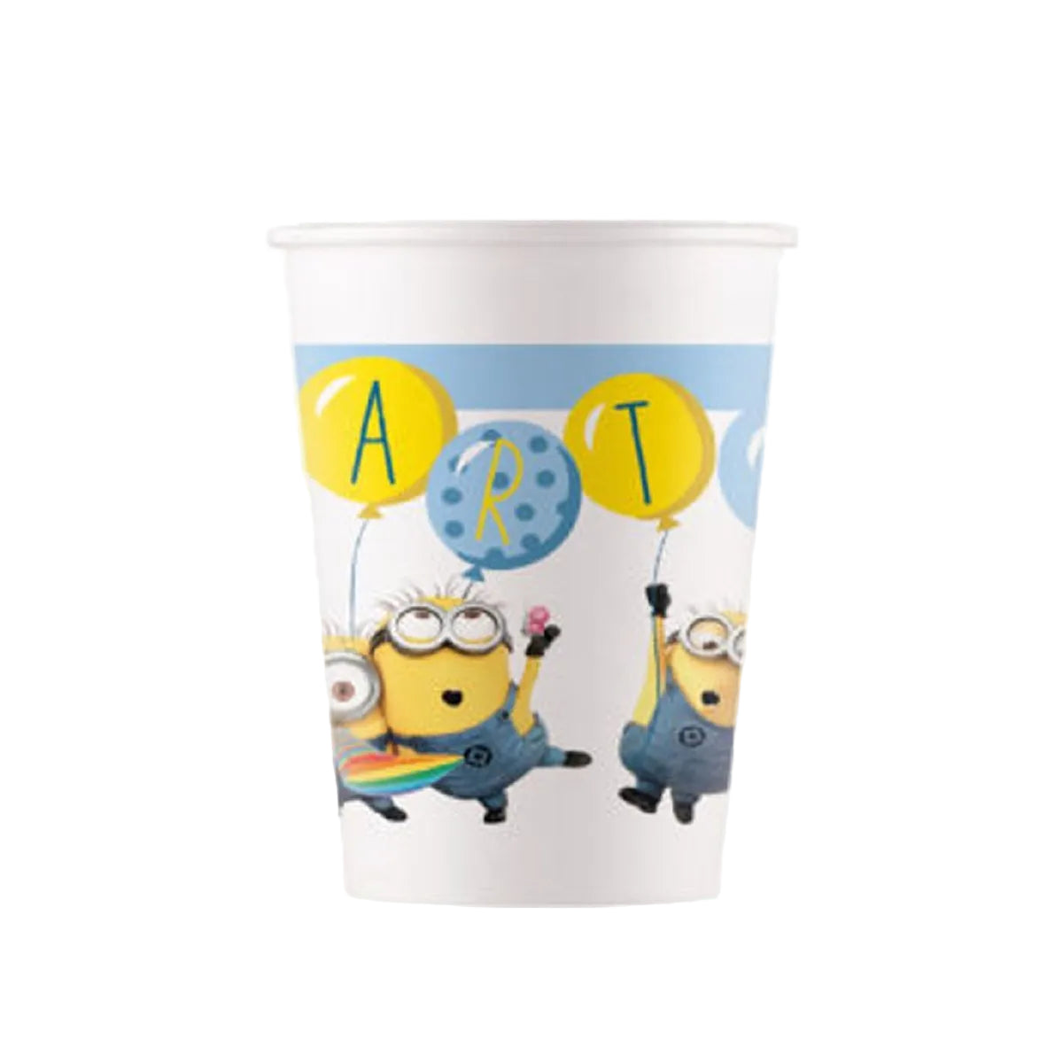 Vasos de papel Minions 200 ml 6 uds