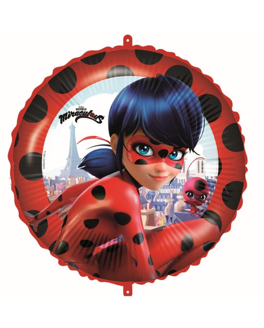 Globo Foil Ladybug Vacío 46cm