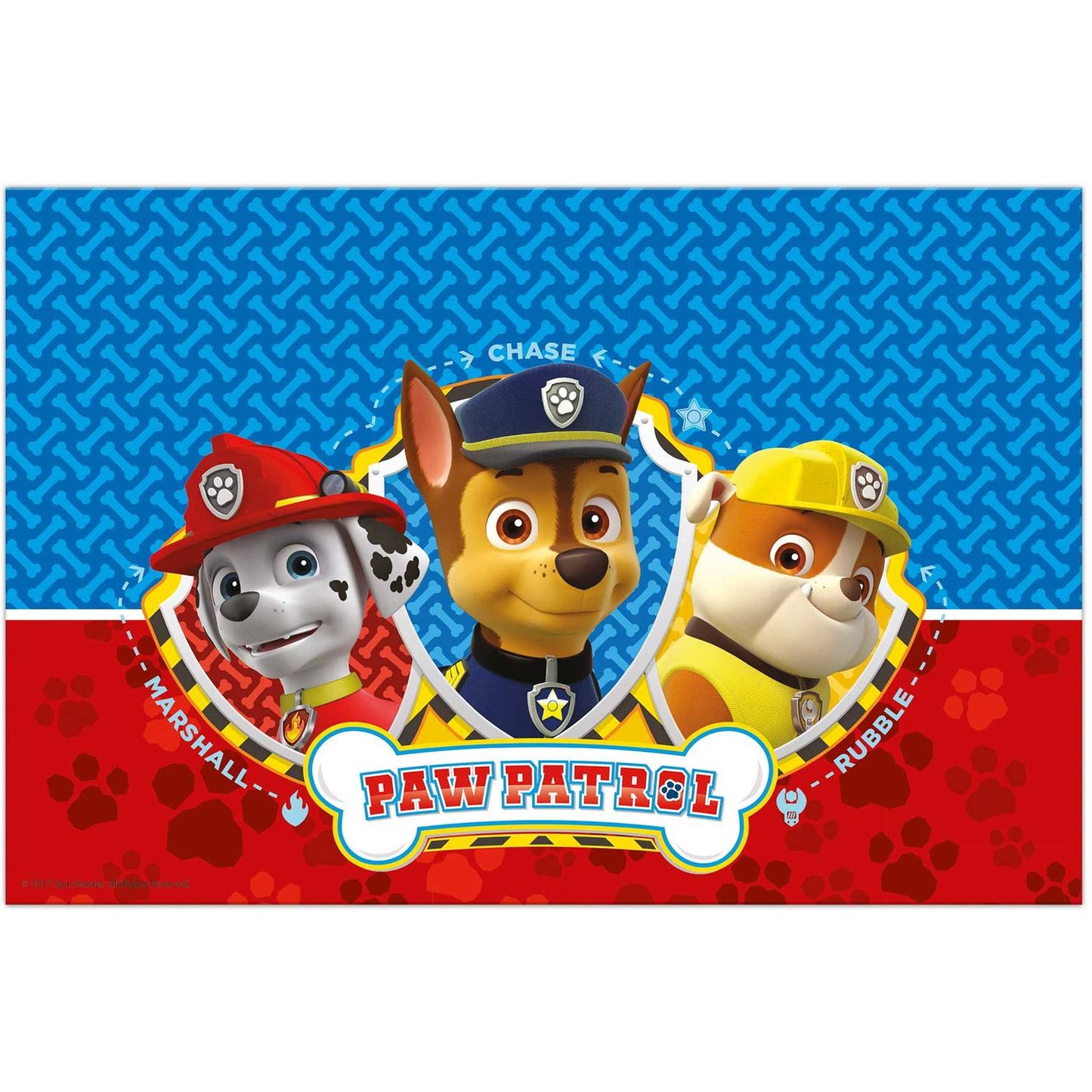 Mantel Papel Paw Patrol 120 x 180cm 1ud