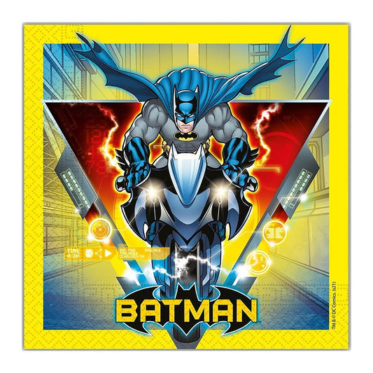 Servilletas Batman 33 cm 2 capas 20 uds