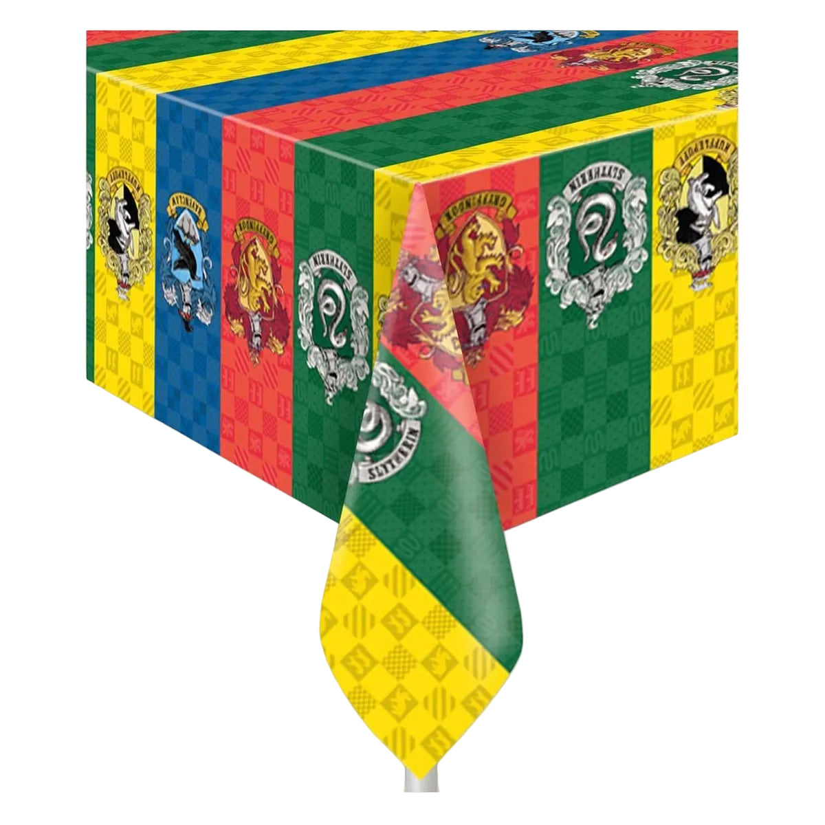 Mantel de papel Harry Potter Casas de Hogwarts 120 × 180 cm