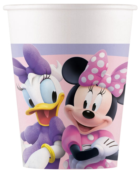 Vasos de Papel Minnie Junior 200ml Pack 8 uds