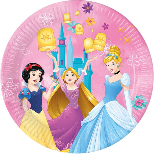 Platos PRINCESAS STORY 23cm 8uds