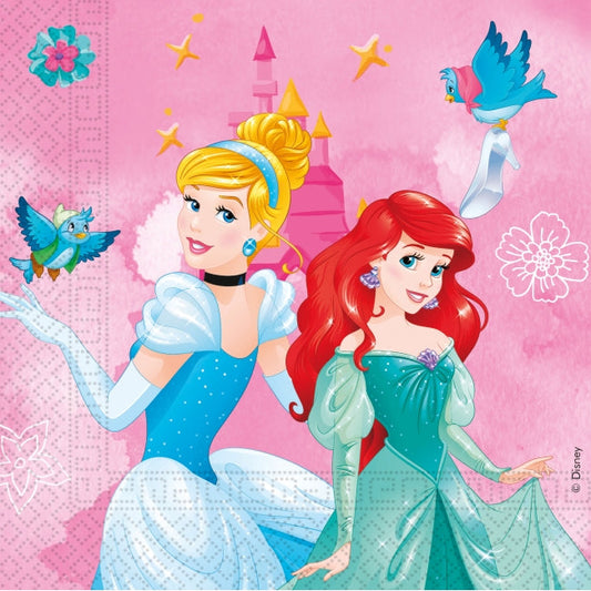 Servilletas Papel Princesas Story FSC 33x33 cm 20 uds