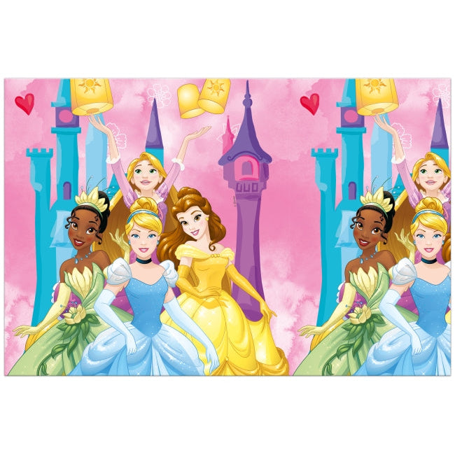 Mantel Plástico Princesas Story 120x180 cm