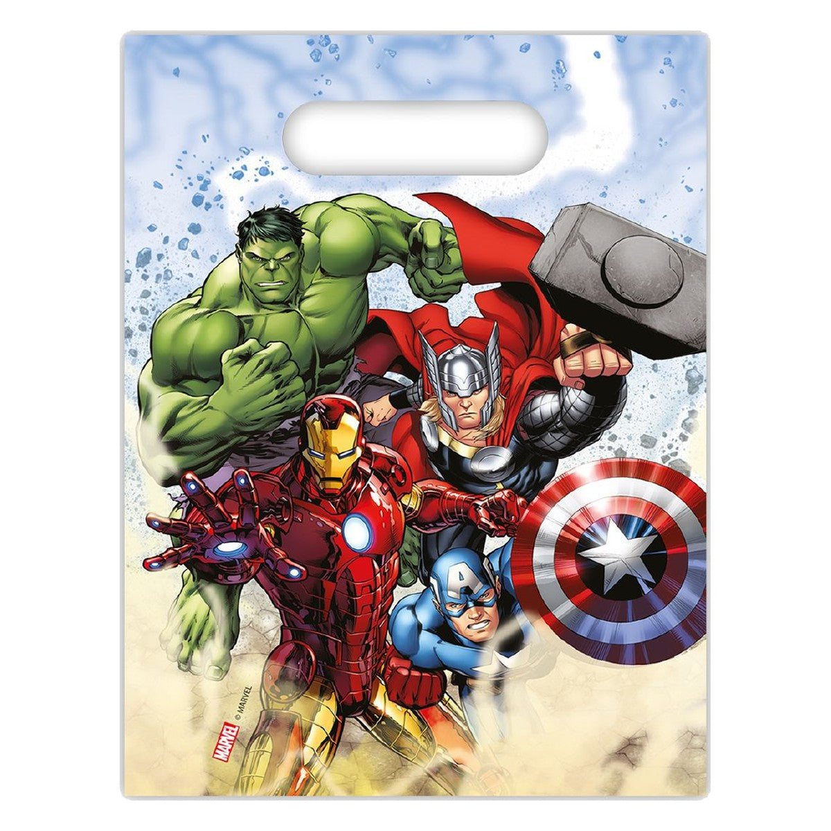Bolsas de regalo Avengers 6 uds
