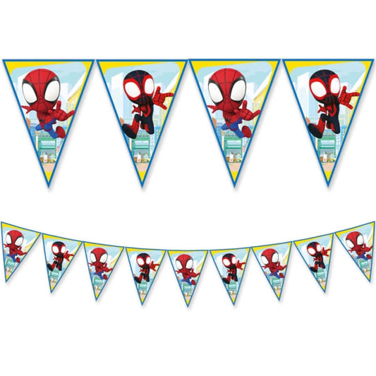 Banderin Spidey Y Sus Amigos Fsc