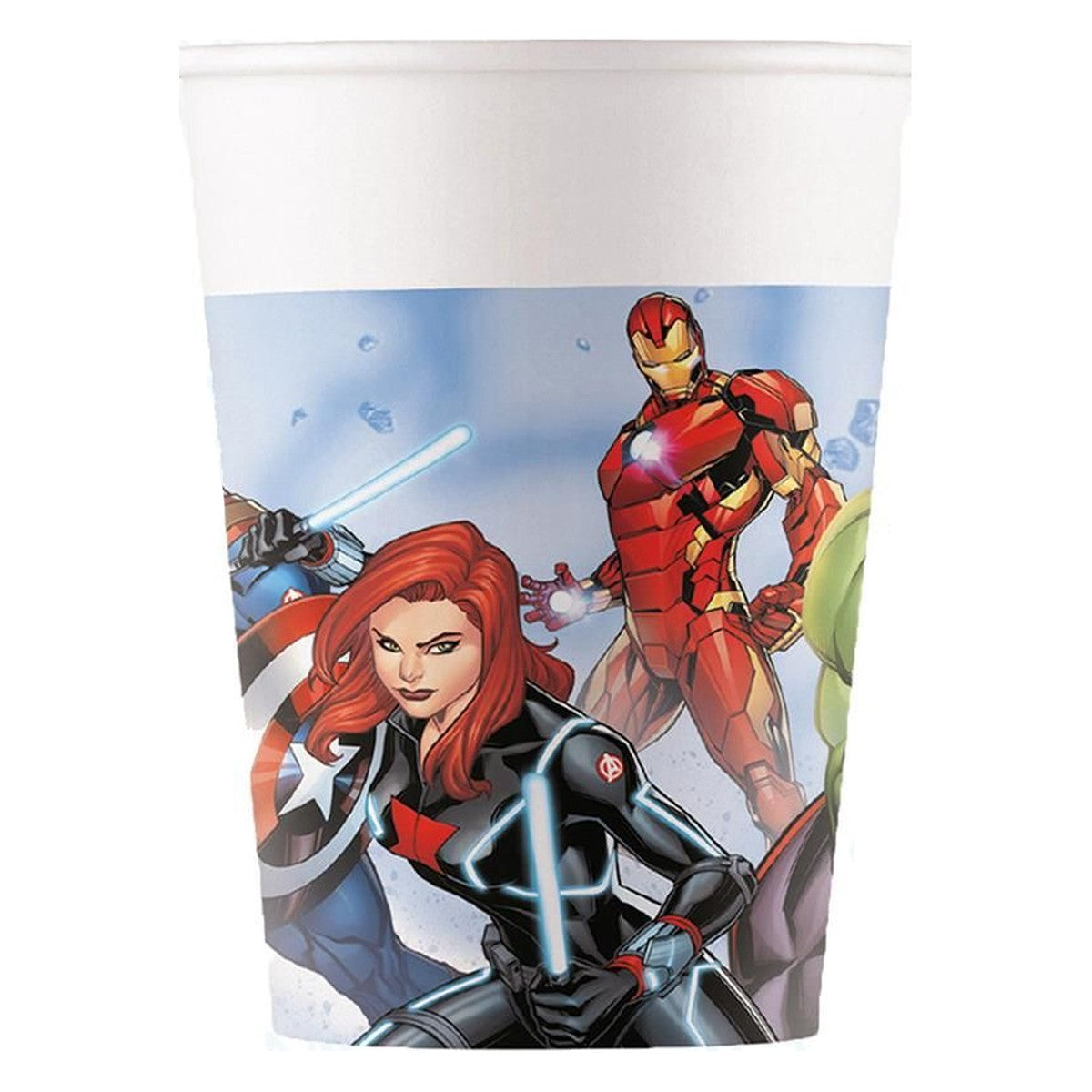 Vasos de papel Avengers 200 ml 6 uds