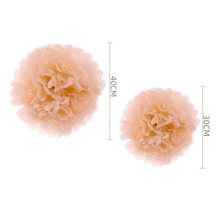 Pompones de Papel 20cm Pack 2 unidades Varios Colores