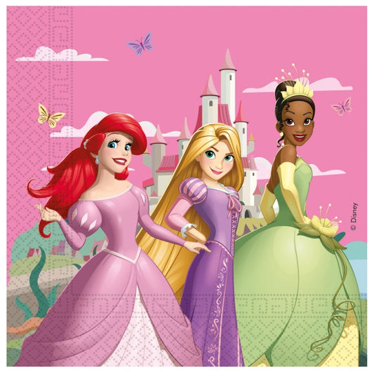 Servilletas Papel Princesa Disney 33x33 cm 20uds