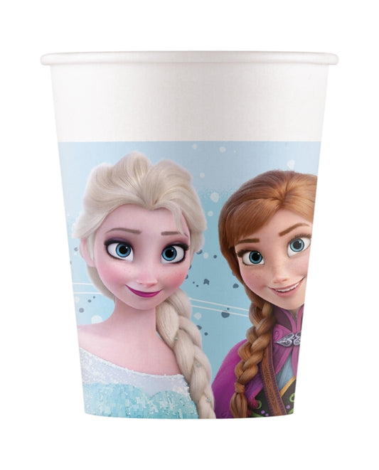 Vasos de Papel Frozen 200ml Pack 8 uds