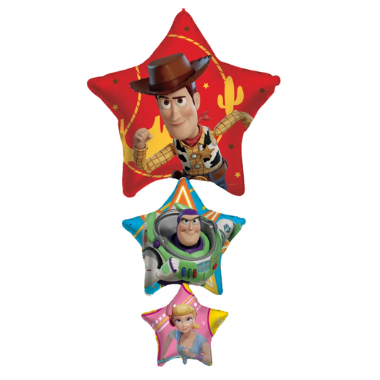 Pack 3 Globos Foil Toy Story 64x119 cm