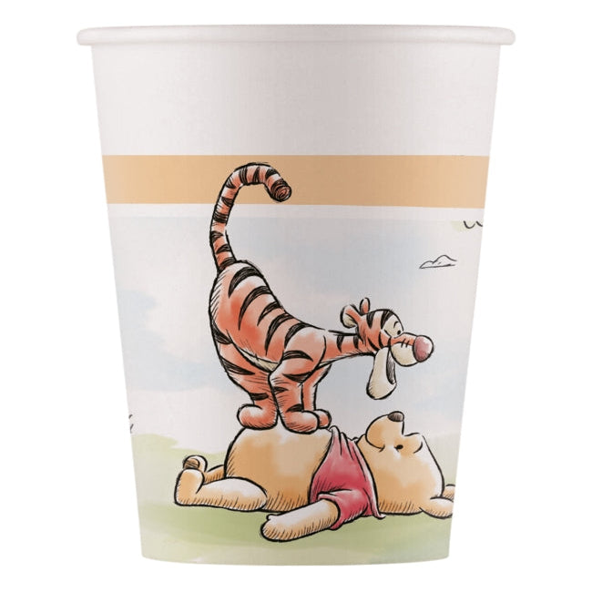 Vasos Winnie The Pooh Naturaleza 200ml FSC 8uds