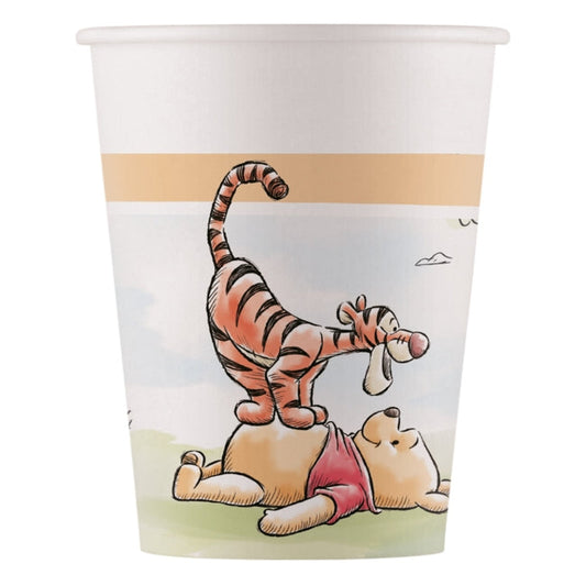 Platos Winnie The Pooh Naturaleza 23cm FSC 8uds